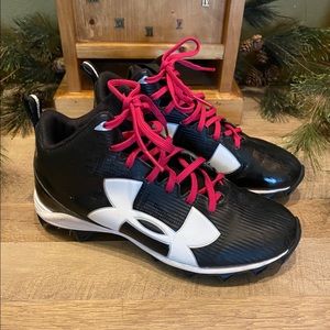 🥎⚾️Nice UA Youth Baseball & Softball Cleats 5Y